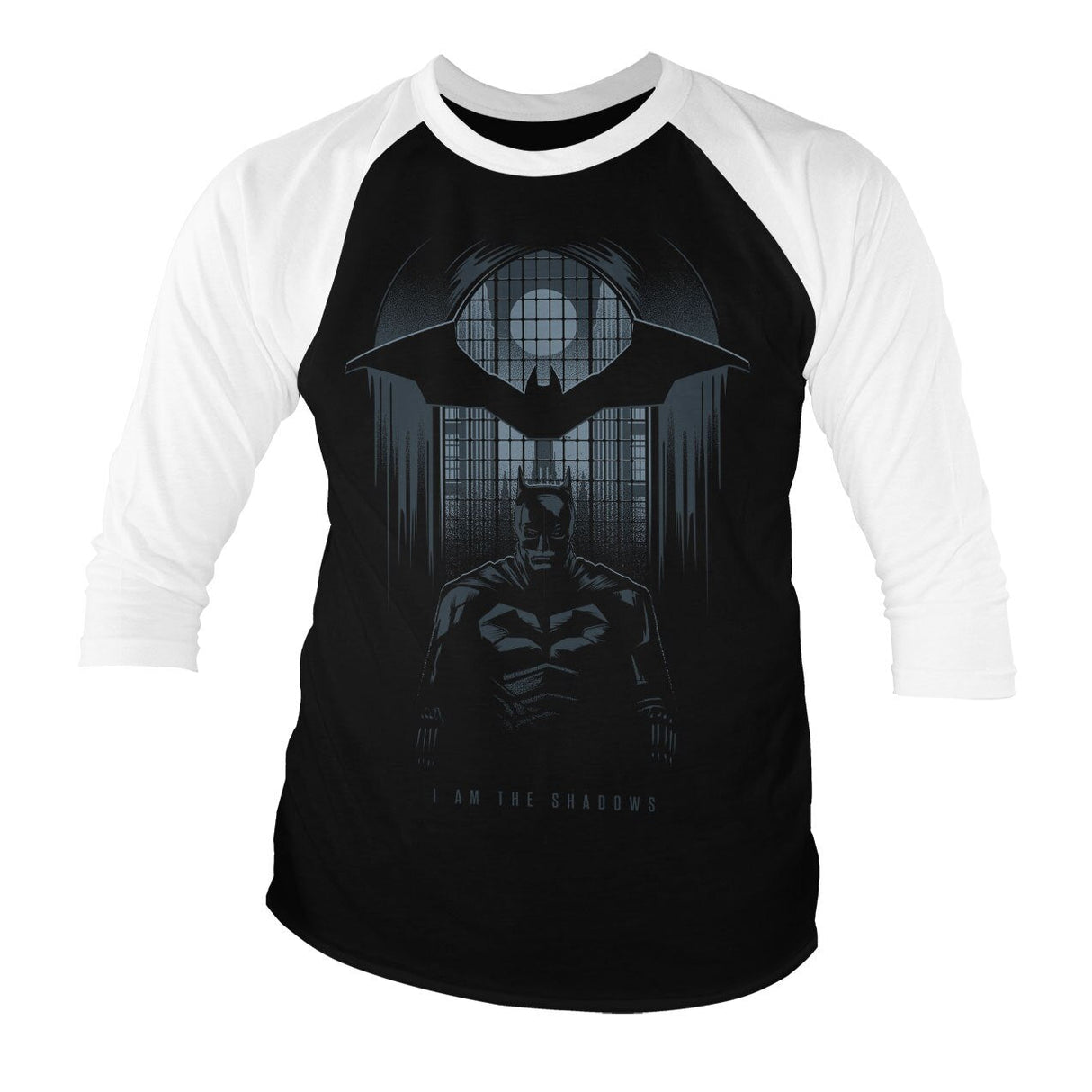 I Am The Shadows Baseball 3/4 Sleeve Tee