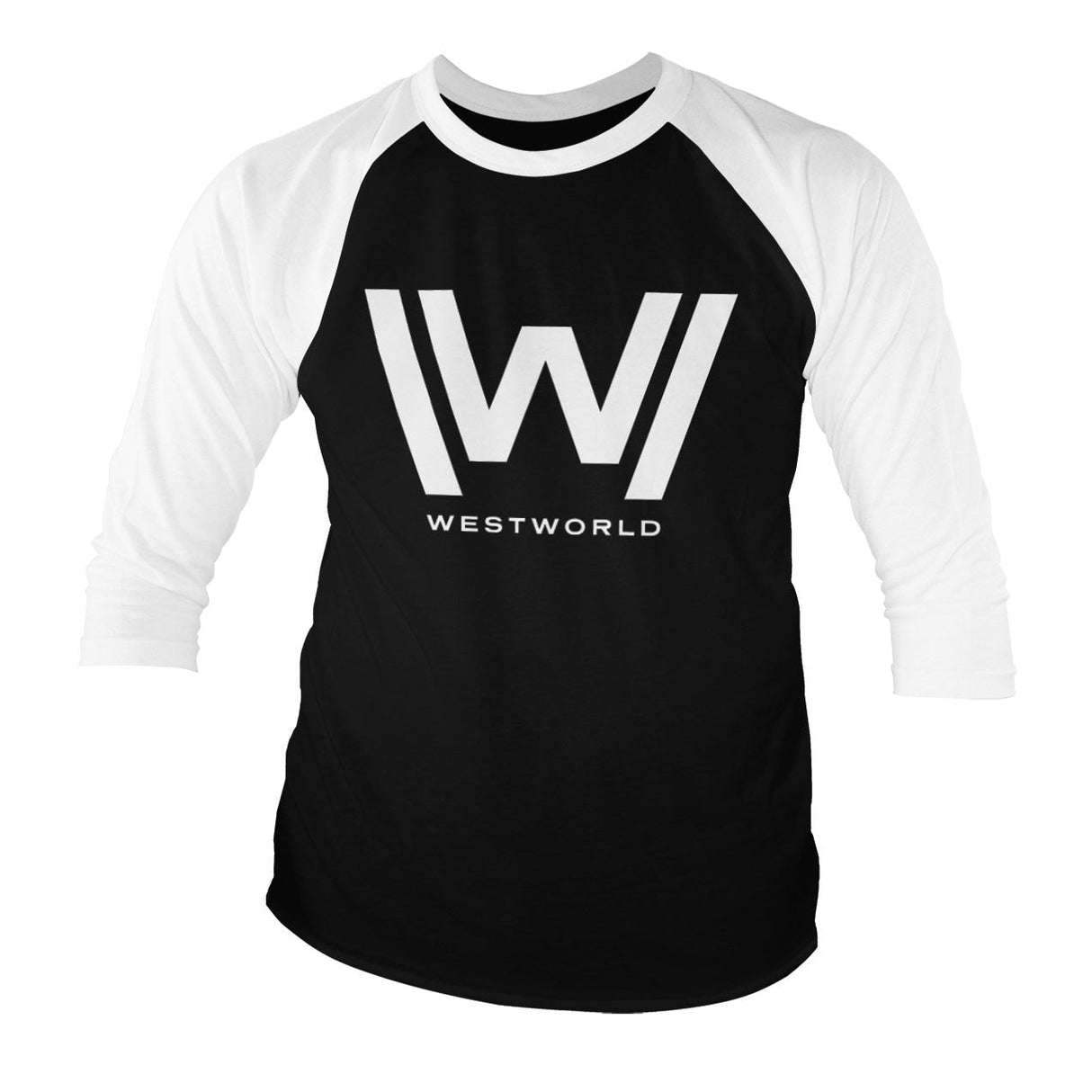 Westworld Logo Baseball 3/4 Sleeve Tee