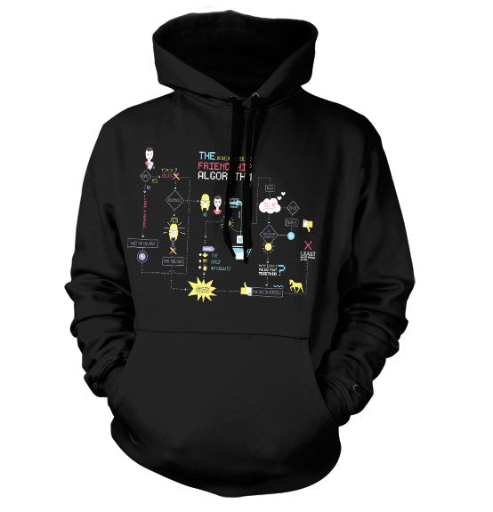 The Friendship Minions Algorithm Big & Tall Hoodie
