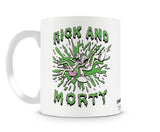 Rick And Morty Splash Coffee Mug