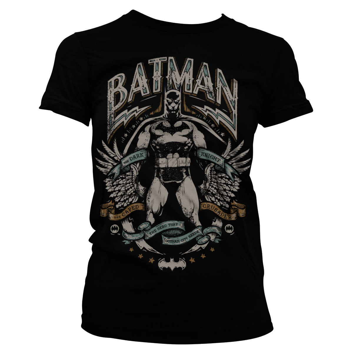 Dark Knight Crusader Girly Tee