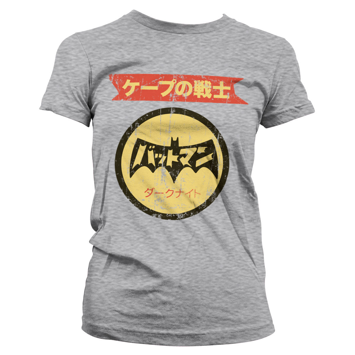 Batman Japanese Retro Logo Girly Tee