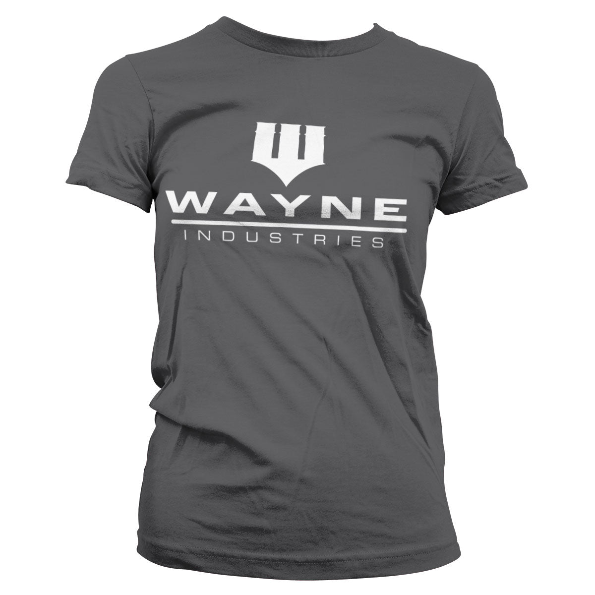 Batman - Wayne Industries Logo Girly Tee