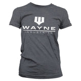 Batman - Wayne Industries Logo Girly Tee