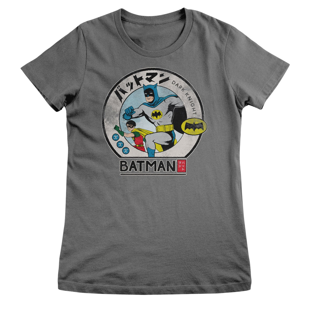 Batman & Robin Japanese Dark Knight Girly Tee