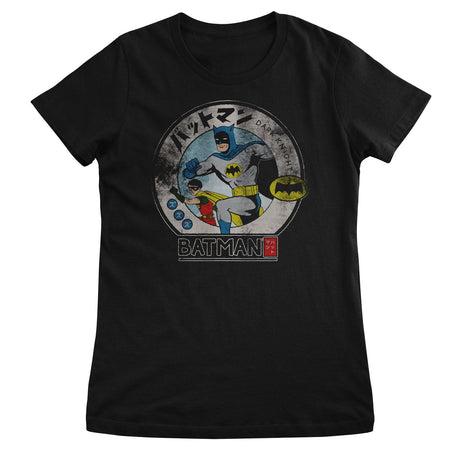 Batman & Robin Japanese Dark Knight Girly Tee