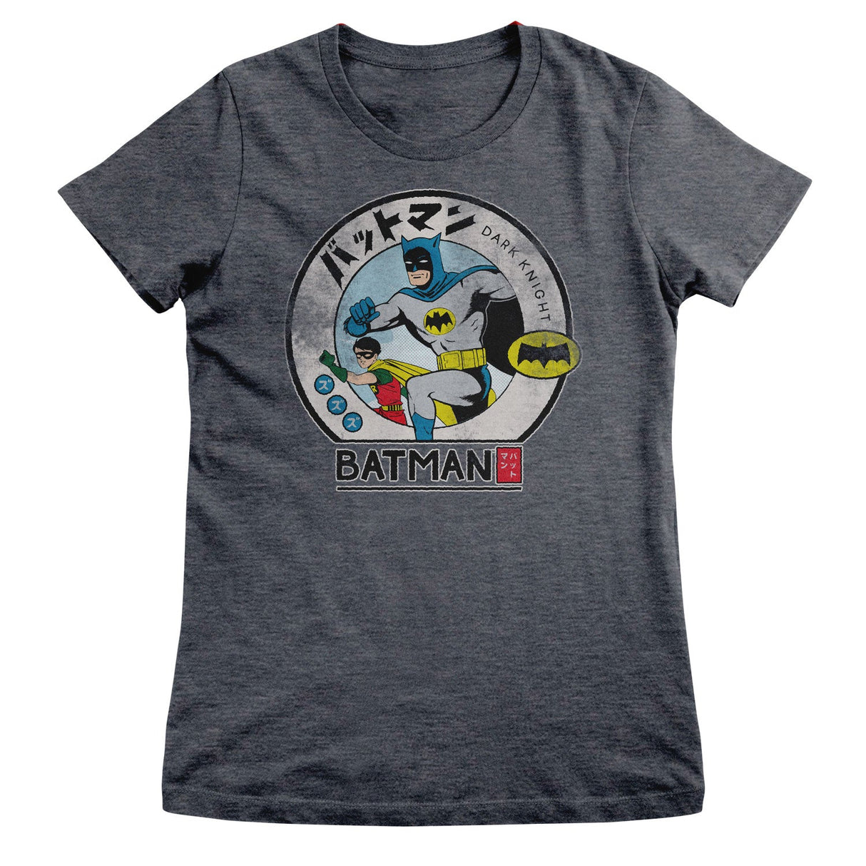 Batman & Robin Japanese Dark Knight Girly Tee
