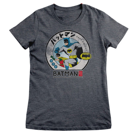 Batman & Robin Japanese Dark Knight Girly Tee