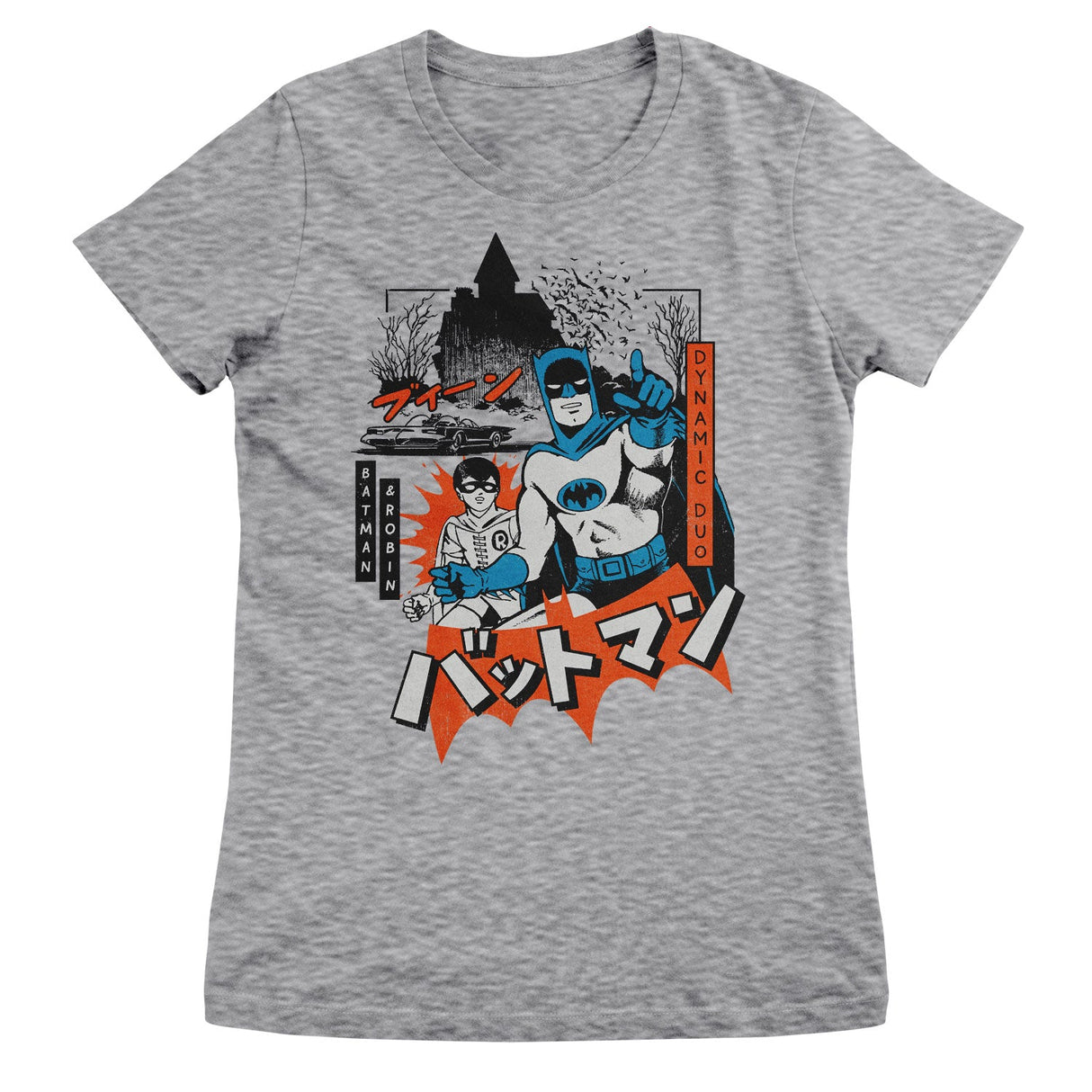 Dynamic Duo Manga Girly Tee