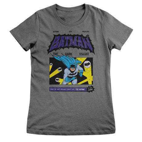 Batman - The Dark Knight Comic Cover Girly Tee
