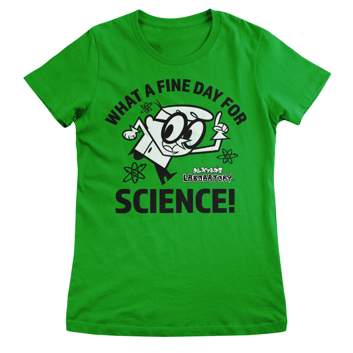 What A Fine Day For Science Girly Tee