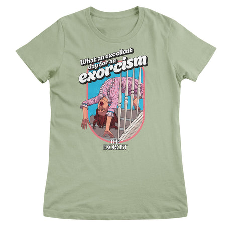 What An Excellent Day For An Exorcism Girly Tee