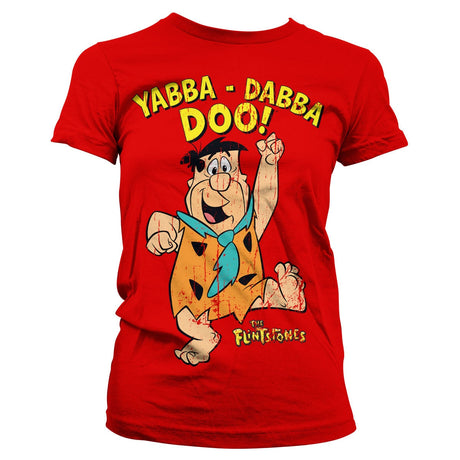 Yabba-Dabba-Doo Girly Tee