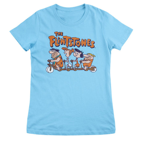The Flintstones Biking Girly Tee
