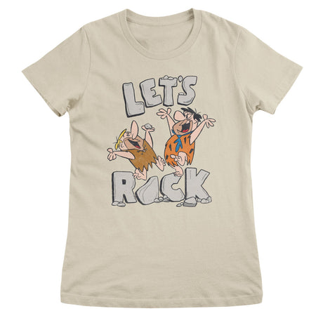 The Flintstones - Let's Rock Girly Tee