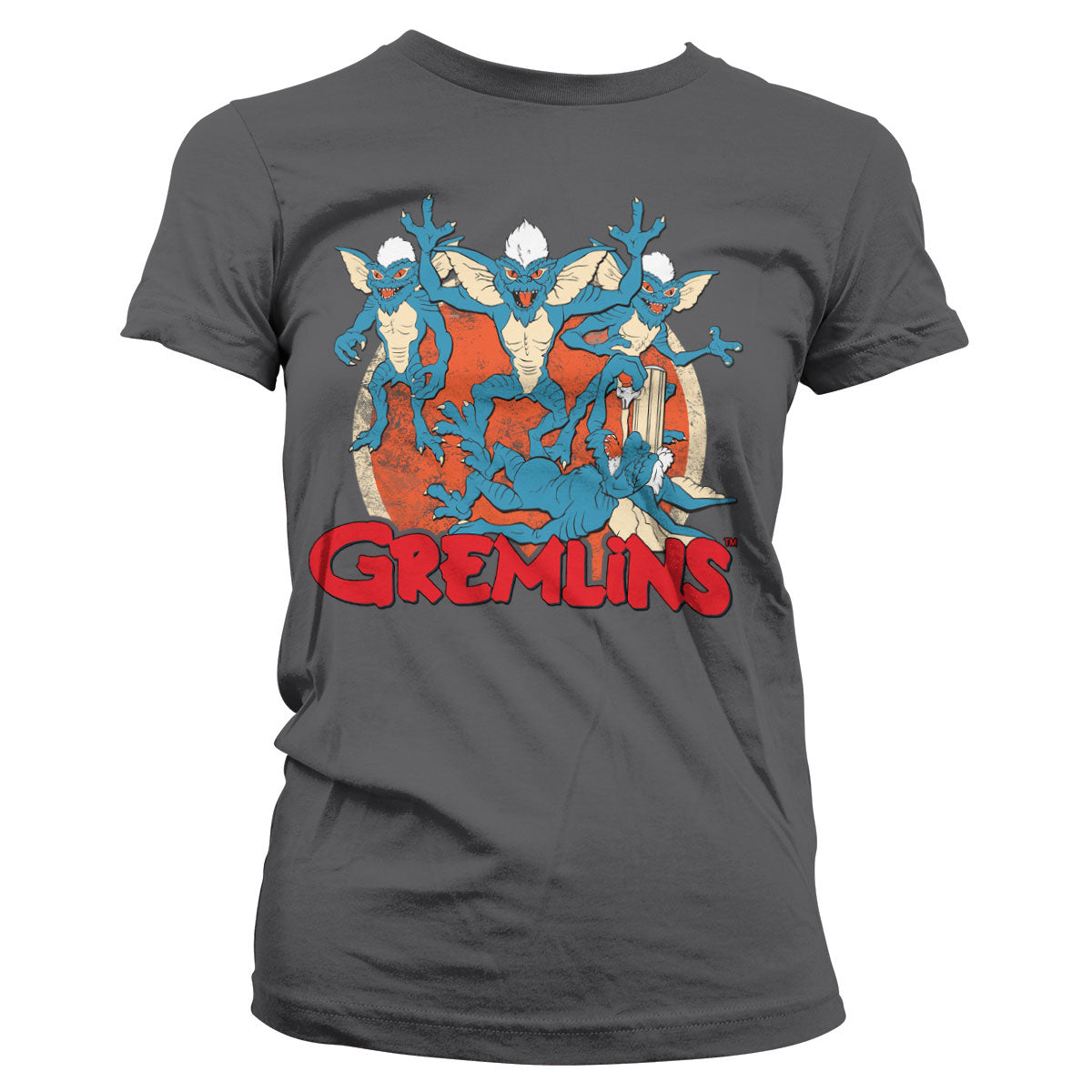 Gremlins Group Girly Tee