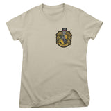 Hufflepuff Chest Crest Girly Tee