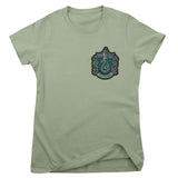 Slytherin Chest Crest Girly Tee