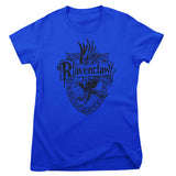 Harry Potter - Ravenclaw Washed Crest Girly Tee