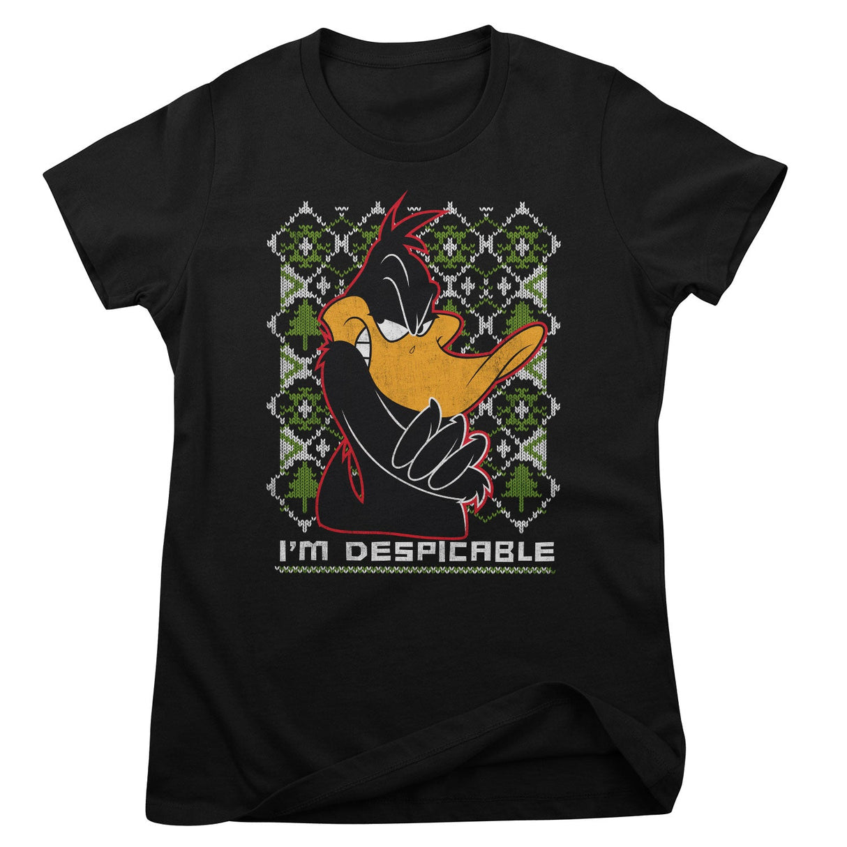 Looney Tunes Christmas - I'm Despicable Girly Tee