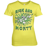 Rick And Morty Splash Girly Tee