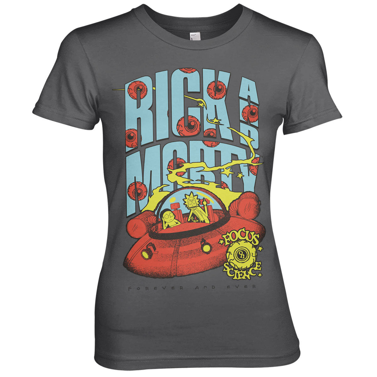 Rick and Morty - Focus On Science Girly Tee