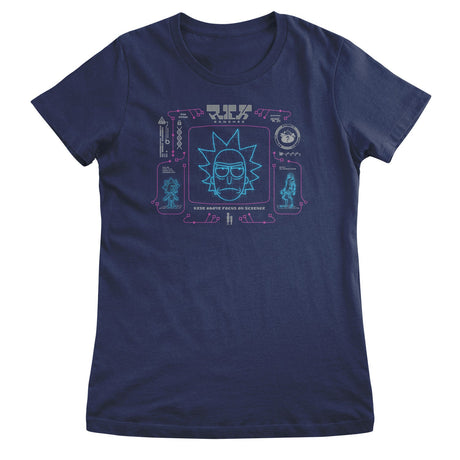 Rick Sanches - Rise Above Focus On Science Girly Tee
