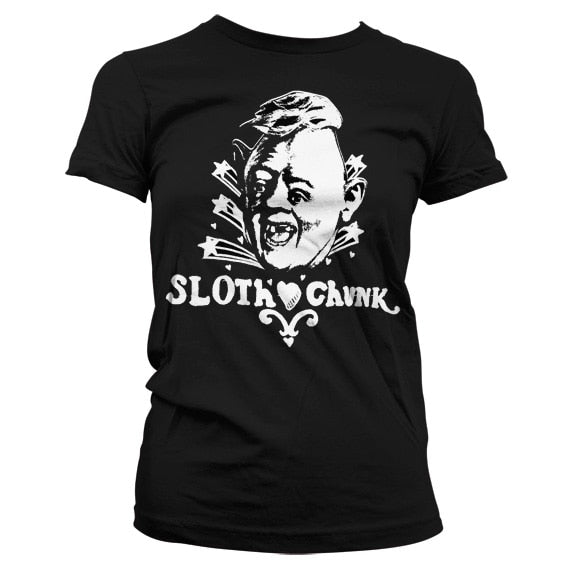 Sloth Loves Chunk Girly T-Shirt