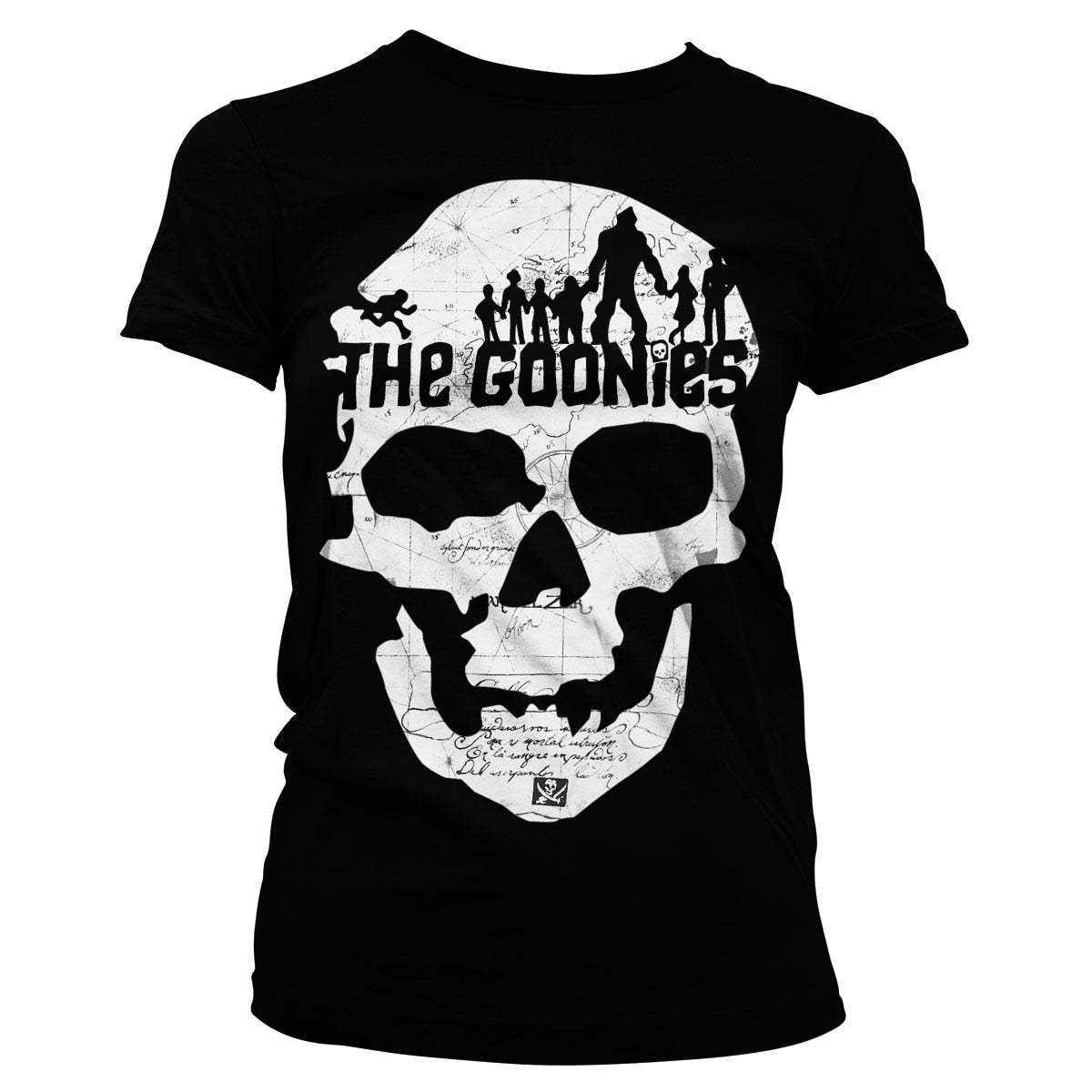 The Goonies Skull Girly Tee