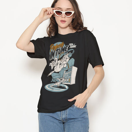 Tom & Jerry - Perfectly In Tune Girly Tee