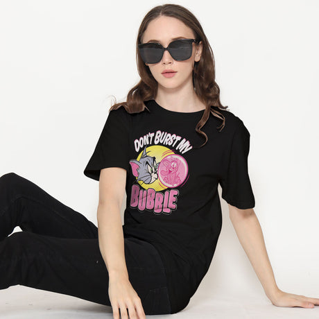 Tom & Jerry - Don't Burst My Bubble Girly Tee