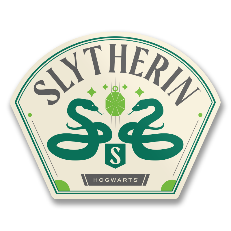 Slytherin Label Sticker