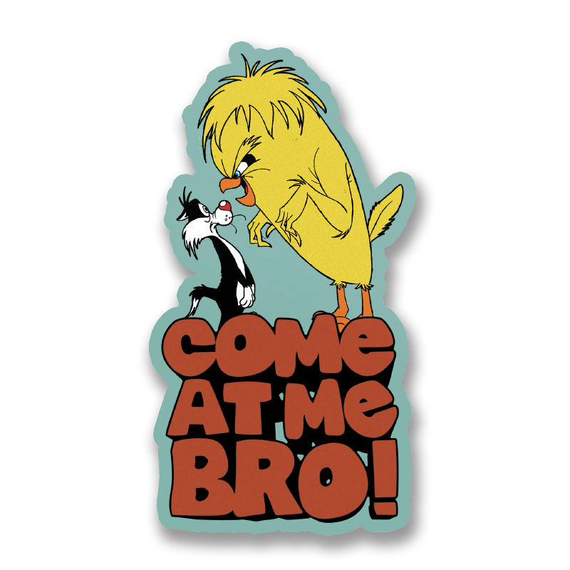 Come At Me Bro Sticker