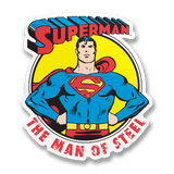 Man Of Steel Sticker