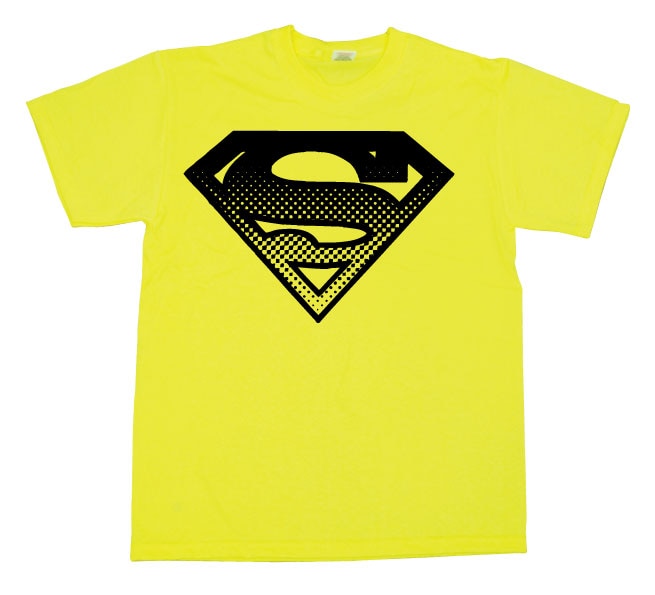 Superman Halftone Shield T-Shirt