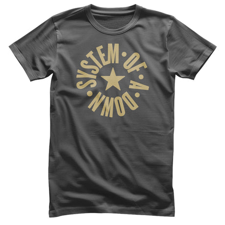 System Of A Down Circle Star Logo T-Shirt