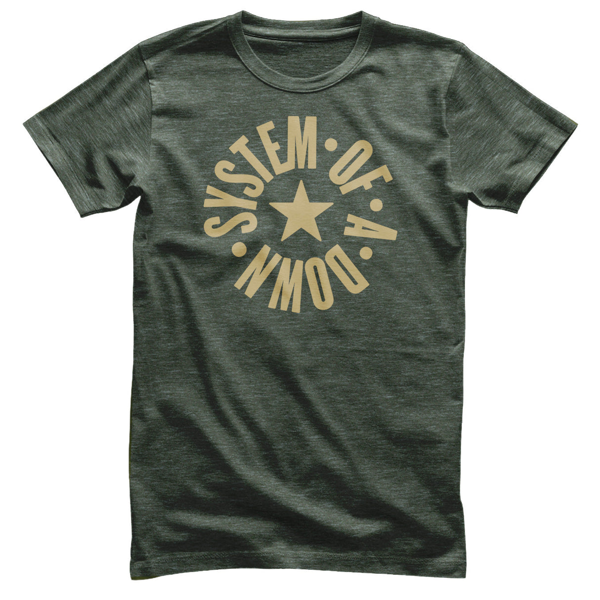 System Of A Down Circle Star Logo T-Shirt
