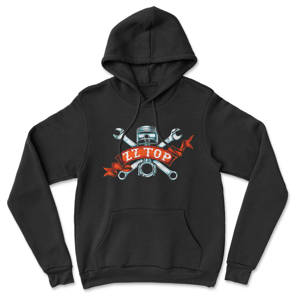 ZZ-Top Piston Flag Hoodie