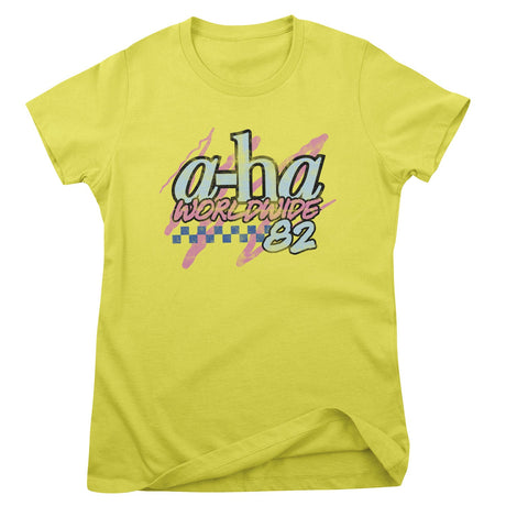A-Ha Worldwide '82 Girly Tee