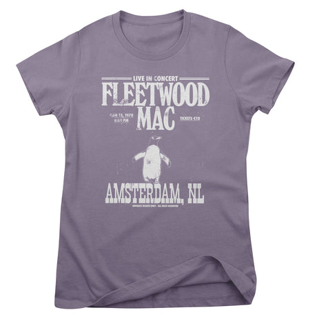 Fleetwood Mac - Amsterdam 1970 Girly Tee