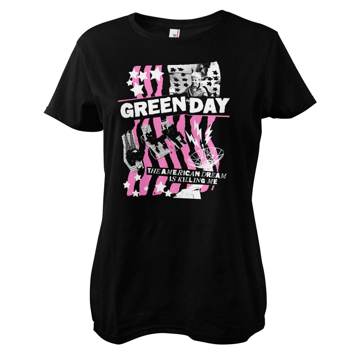 Green Day - American Dream Girly Tee