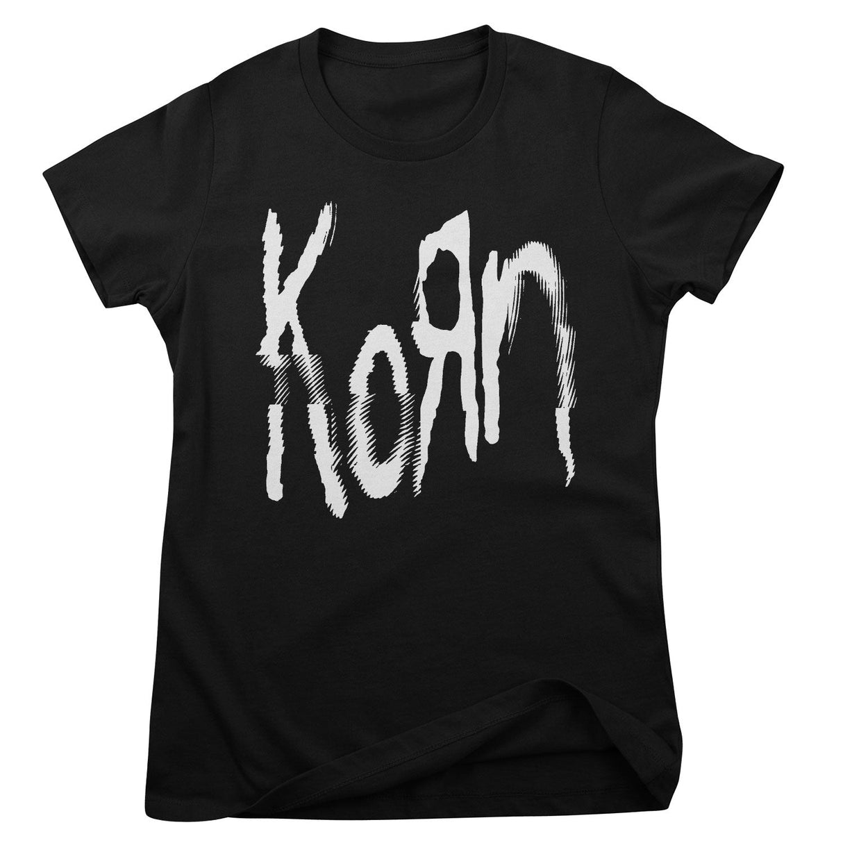 Korn Glitch Logo Girly Tee