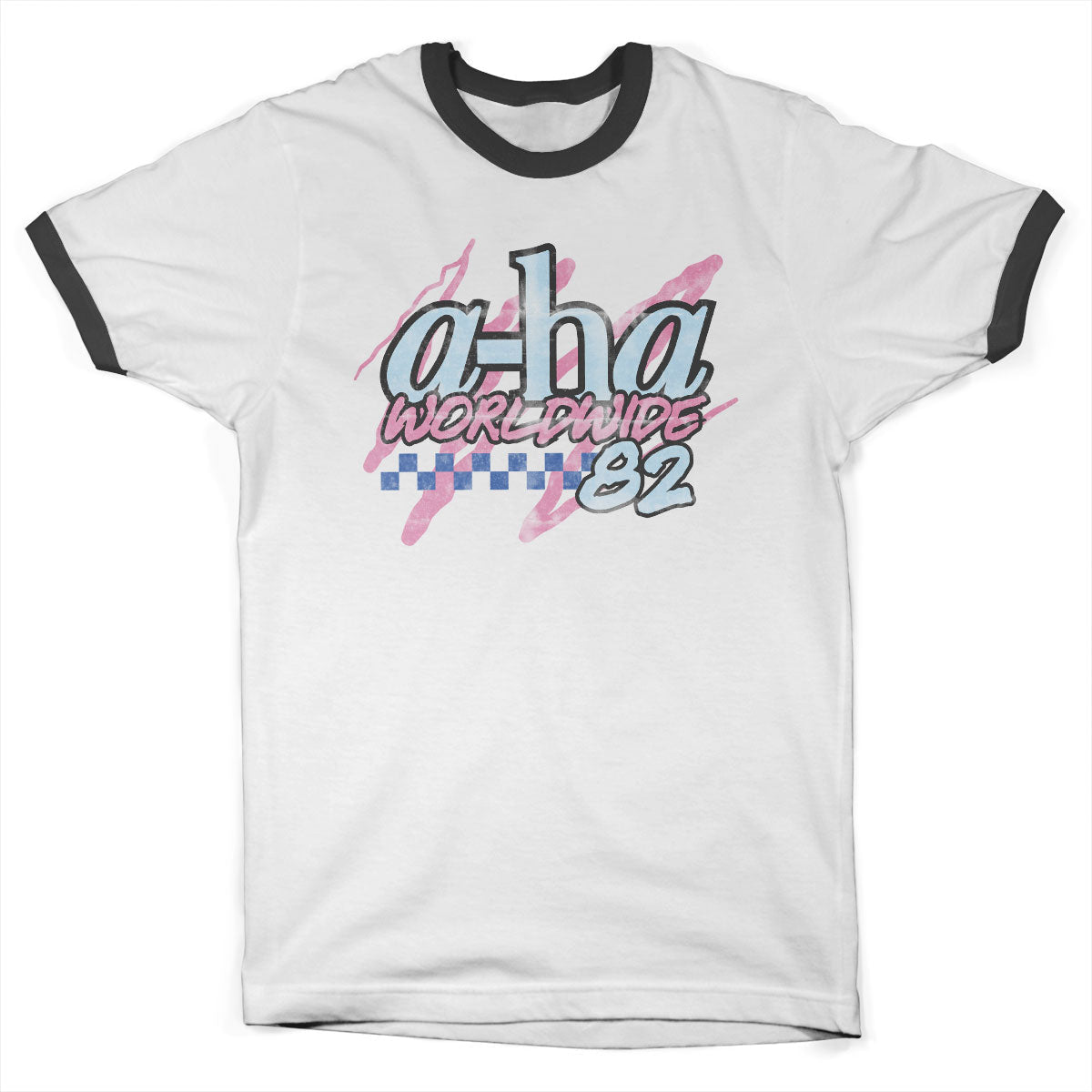 A-Ha Worldwide '82 Ringer Tee