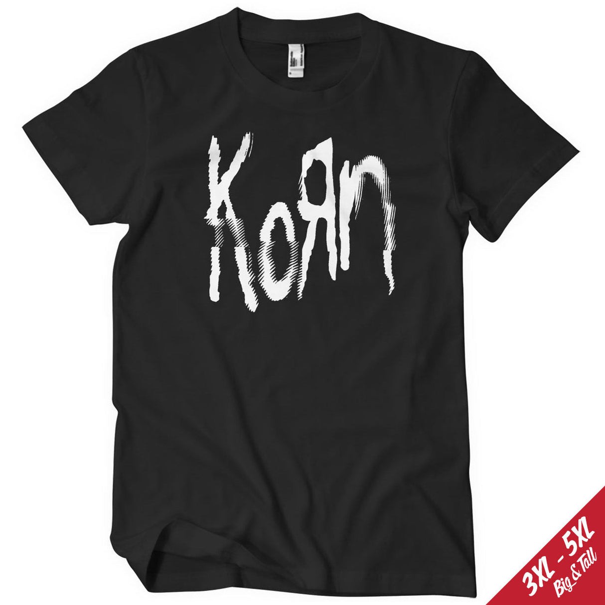 Korn Glitch Logo Big & Tall T-Shirt