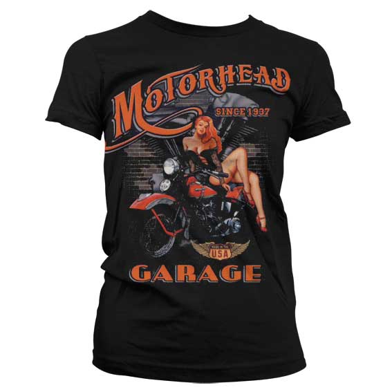 Motorhead Garage Girly T-Shirt - Shirtstore