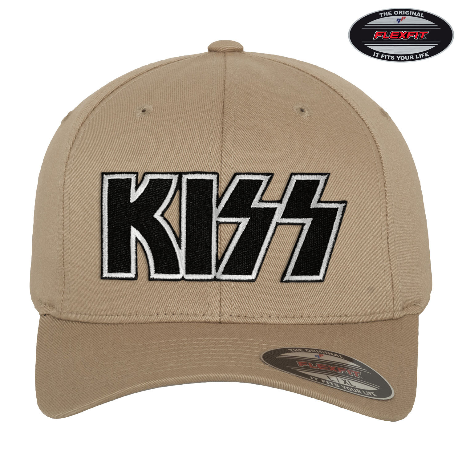 KISS Logo Shirtstore Cap Flexfit 