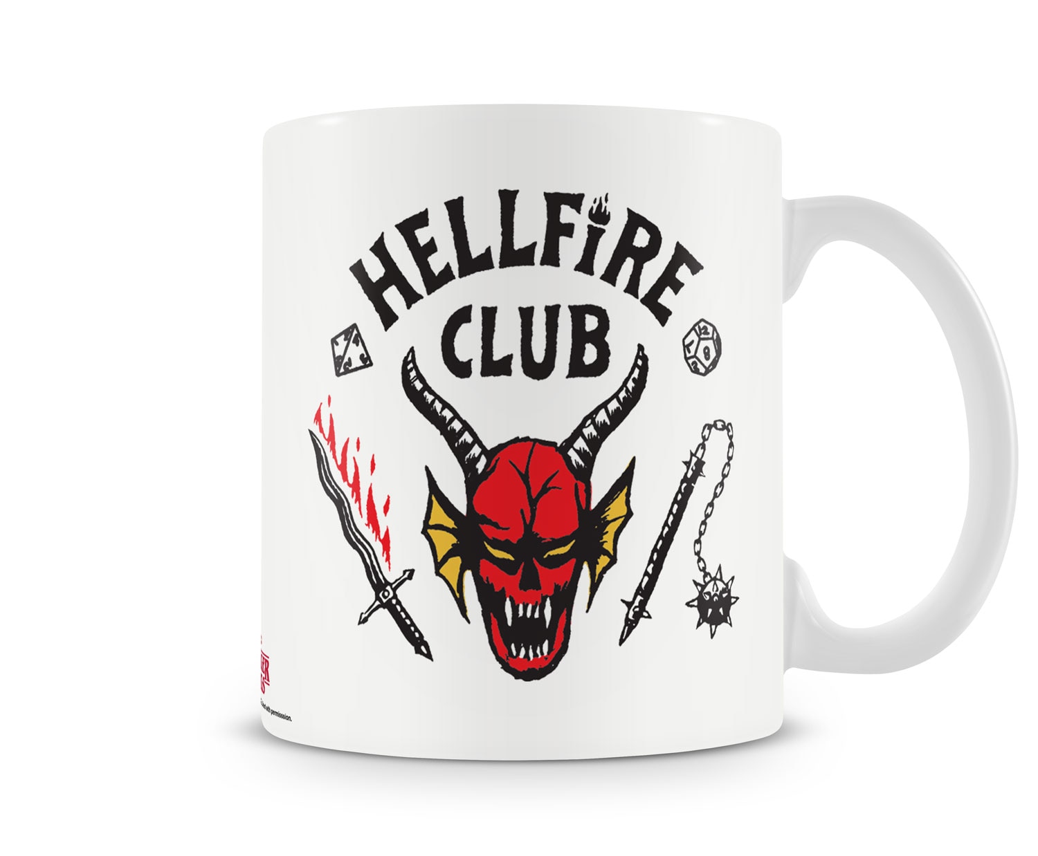 Stranger Things 4 Mug Hellfire Club