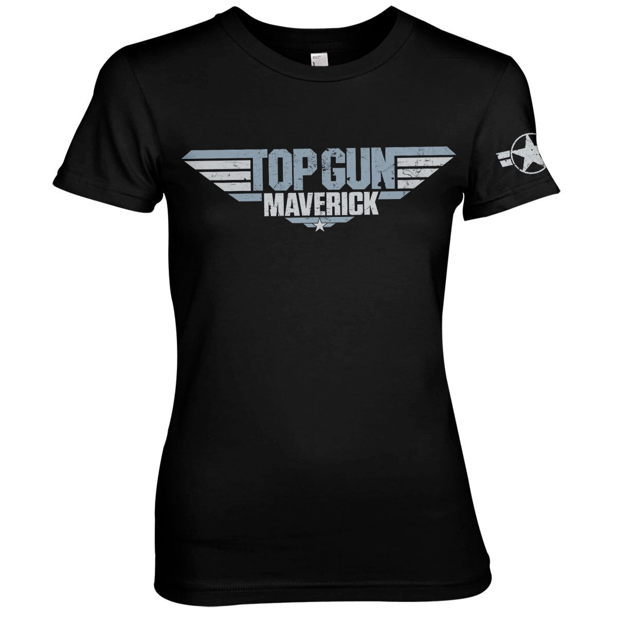 Top Gun Maverick Distressed Logo T-Shirt - Shirtstore