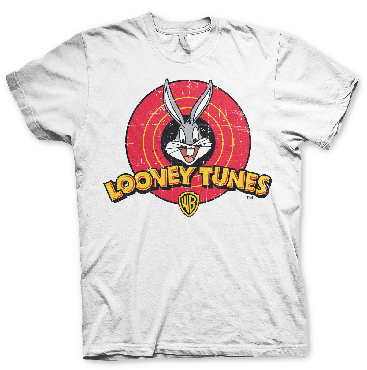 Looney T-Shirt Distressed Shirtstore Logo Tunes -